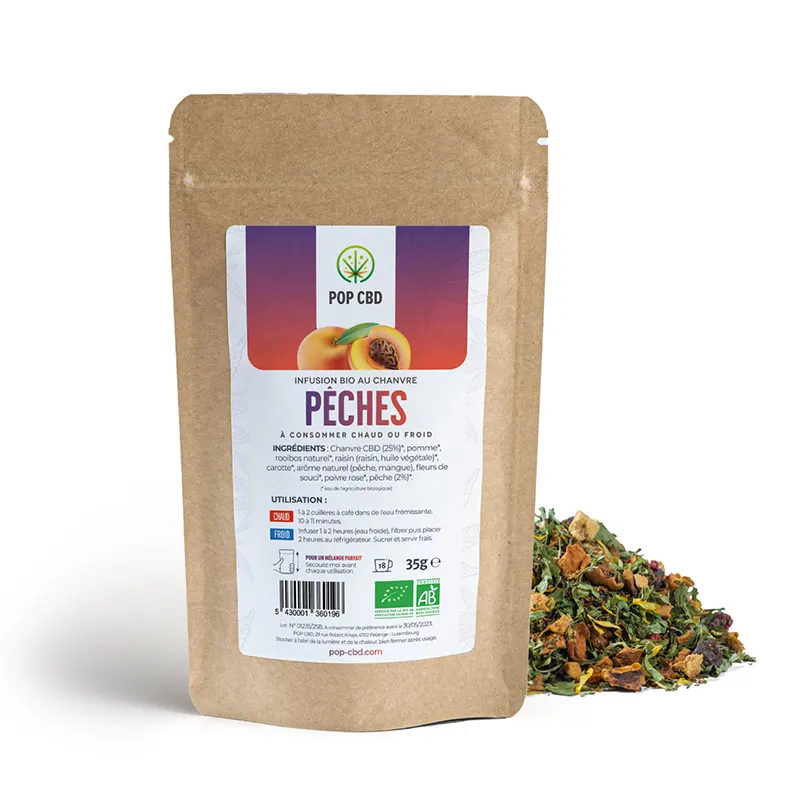 INFUSION VRAC BIO PÊCHE 35G